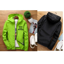 Load image into Gallery viewer, 2019 S-6XL Your OWN Design Brand Logo/Picture White Custom Men and women jackets Plus Size Jacket Men Clothing Outdoor SA-8