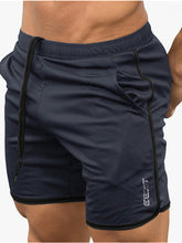 Load image into Gallery viewer, Men Breathable Light Mesh Quick Dry Sportswear Fitness Bodybuilding Shorts Men Summer Gyms Workout Male Jogger Beach Short Pants