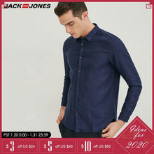 Load image into Gallery viewer, Jack & Jones Brand 2019 NEW 100% Linen slim long sleeves male shirts |217105552