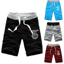 Load image into Gallery viewer, Elastic Waist Fit Shorts 2019 Mens Summer Workout Shorts Solid Loose Casual Shorts Masculina Plus Size 3XL High Quality