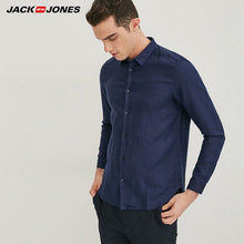 Load image into Gallery viewer, Jack &amp; Jones Brand 2019 NEW 100% Linen slim long sleeves male shirts |217105552
