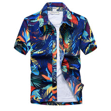 Load image into Gallery viewer, US New Hawaiian Shirt Mens Flower Beach Aloha Party Casual Holiday Short Sleeve
