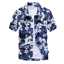 Load image into Gallery viewer, US New Hawaiian Shirt Mens Flower Beach Aloha Party Casual Holiday Short Sleeve
