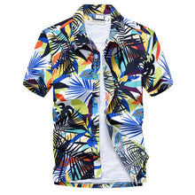 Load image into Gallery viewer, US New Hawaiian Shirt Mens Flower Beach Aloha Party Casual Holiday Short Sleeve
