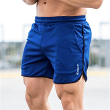 Load image into Gallery viewer, Men Breathable Light Mesh Quick Dry Sportswear Fitness Bodybuilding Shorts Men Summer Gyms Workout Male Jogger Beach Short Pants
