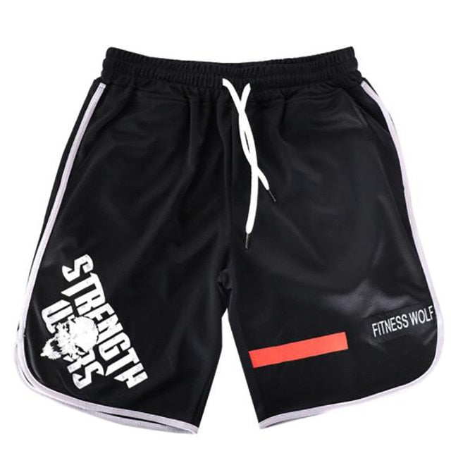 2019 New Arrival Summer Fashion Brand Men Gyms Shorts Fitness Bodybuilding Short Pants Beach Shorts Elastic Waist Shorts