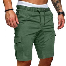 Load image into Gallery viewer, Men&#39;s Shorts keen Hot Stylish Cargo Work Elasticated Summer Casual Combat Shorts New Fashion Keen Length Trousers
