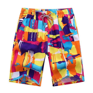 Hot Beach Shorts Men Women Summer Quick Dry Comfortable Beachwear Homme Couple Casual Male Shorts Masculino Plus Size 4XL