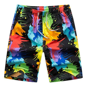 Hot Beach Shorts Men Women Summer Quick Dry Comfortable Beachwear Homme Couple Casual Male Shorts Masculino Plus Size 4XL