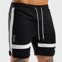 Load image into Gallery viewer, NEW Fitness Sweatpants Shorts Man Summer Gyms Workout Male Breathable Mesh Quick dry Sportswear Jogger Beach Brand Short Pants
